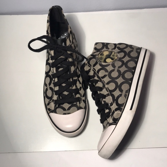 ❗️SOLD❗️Coach Converse Sneakers ✨ - Picture 2 of 8